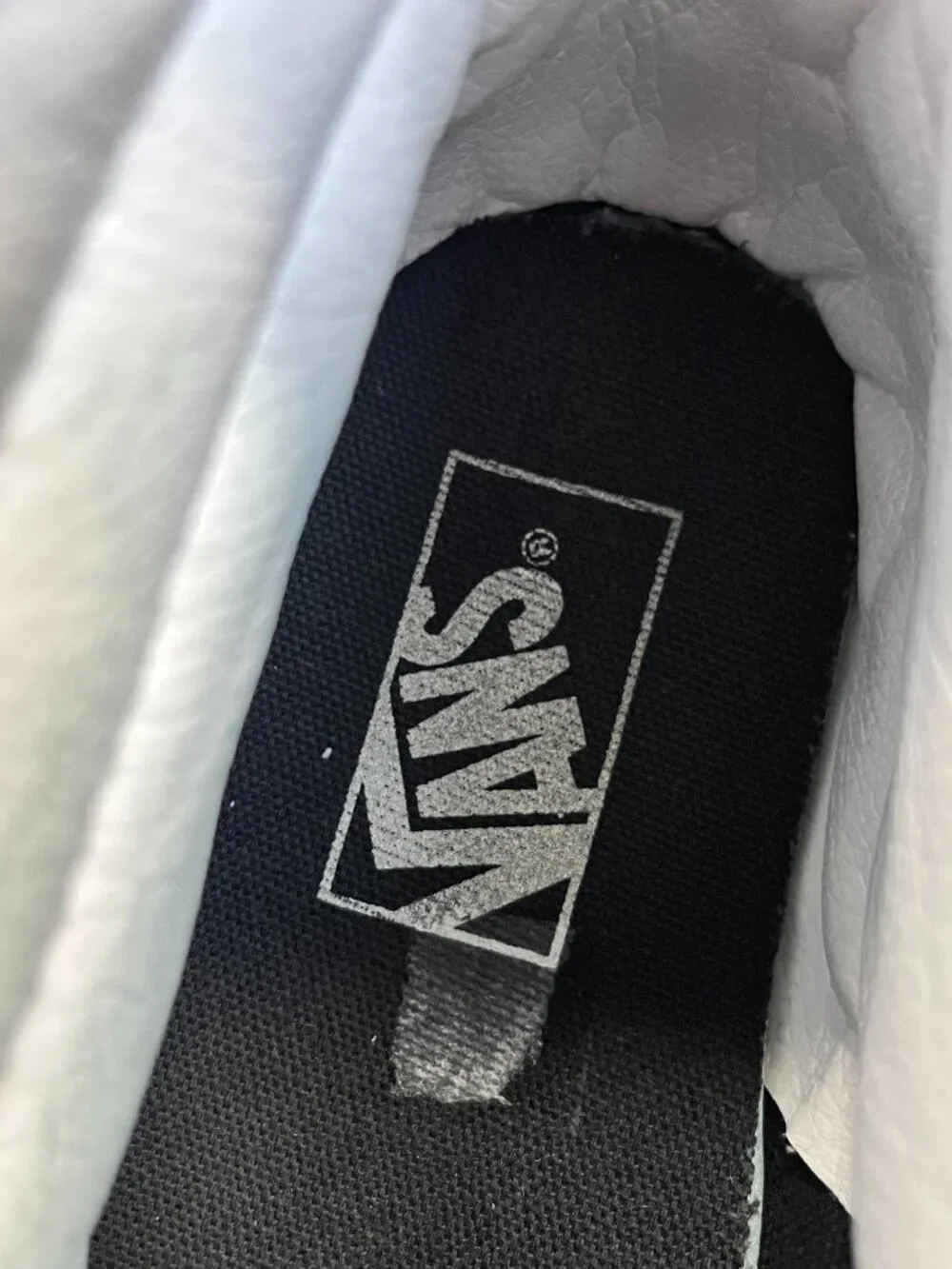 Vans Sk8-Hi Mens Size 8 Black White Athletic Skateboarding Shoes Sneakers - Picture 9 of 11